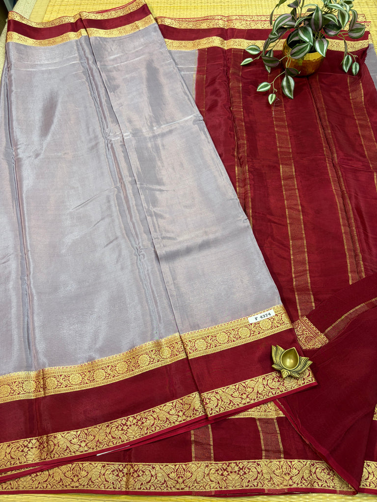 Semi Crepe Sarees #F4374