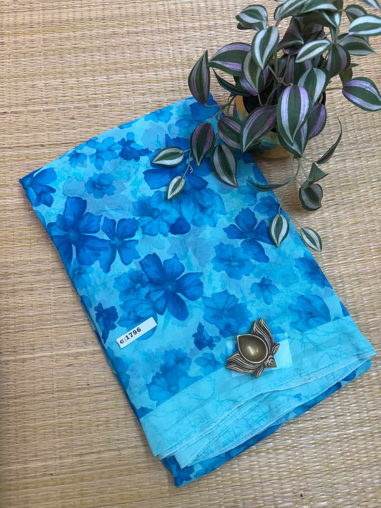 Designer Synthetic Saree#G1796