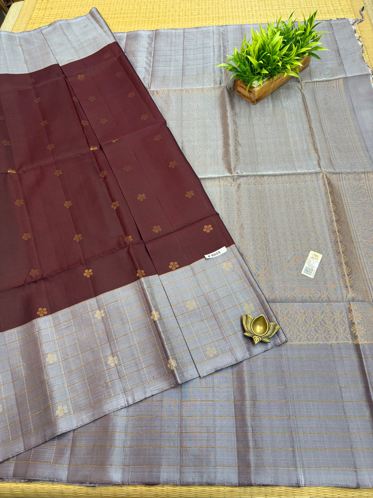 Pure Soft Silk Saree #F8625