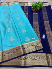 Pure Crepe Silk Saree #G546