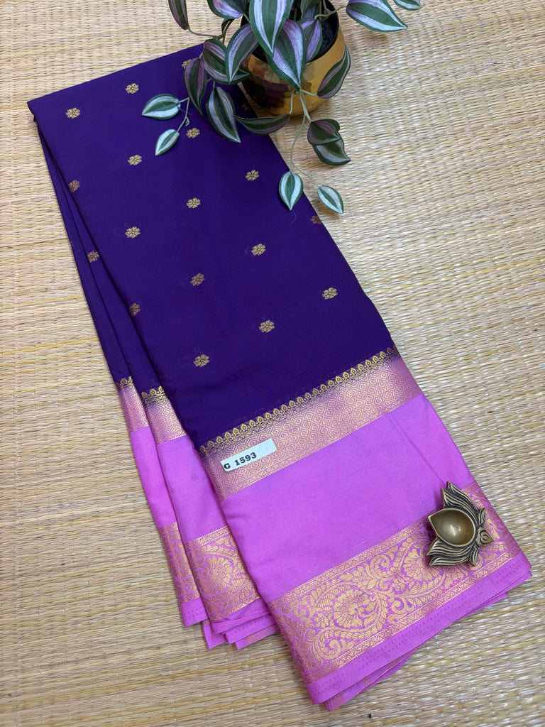 Semi Crepe Sarees # G1593