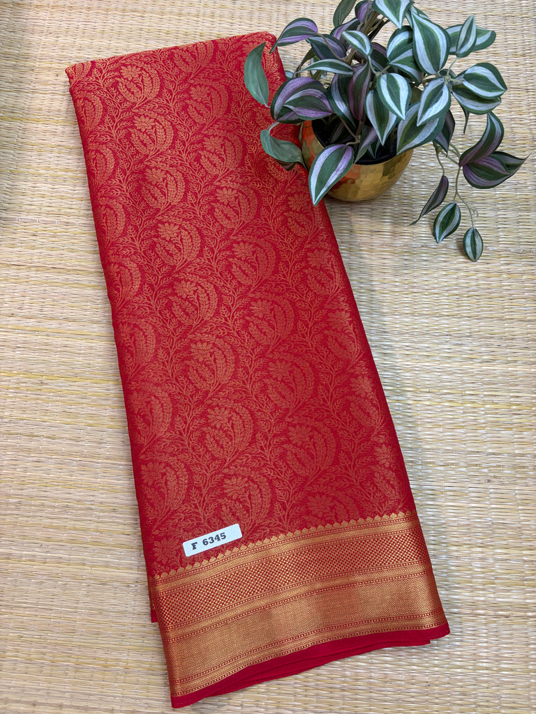 Brocade Semi Georgette #F6345