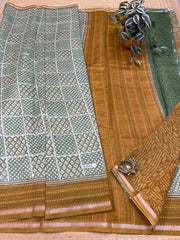 Pure Chanderi Silk Cotton #F8144
