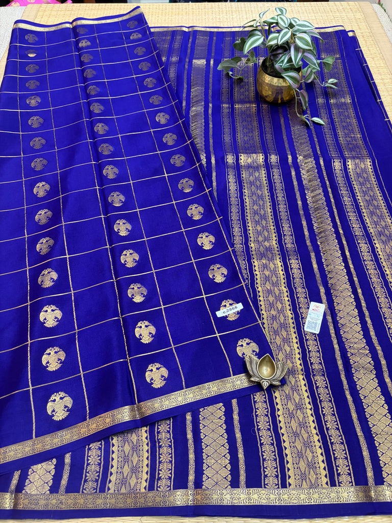 Pure Crepe Silk Saree #G2866