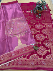 Satin Crepe Saree #F5987