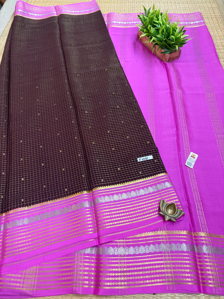Pure Crepe Silk Saree #F6720