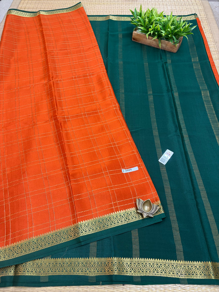 Pure Crepe Silk Saree #G2504