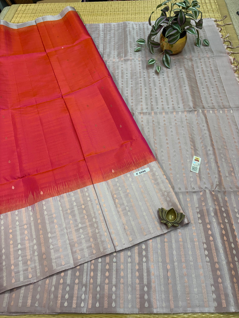 Pure Soft Silk Saree #F6596