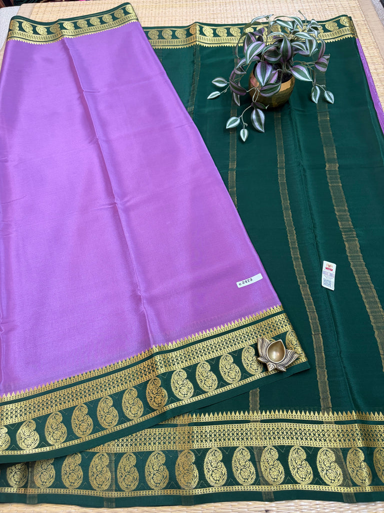 Pure Crepe Silk Saree #G2473