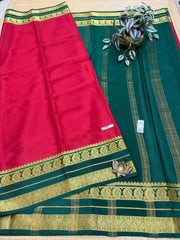 Pure Crepe Silk Saree #G2488