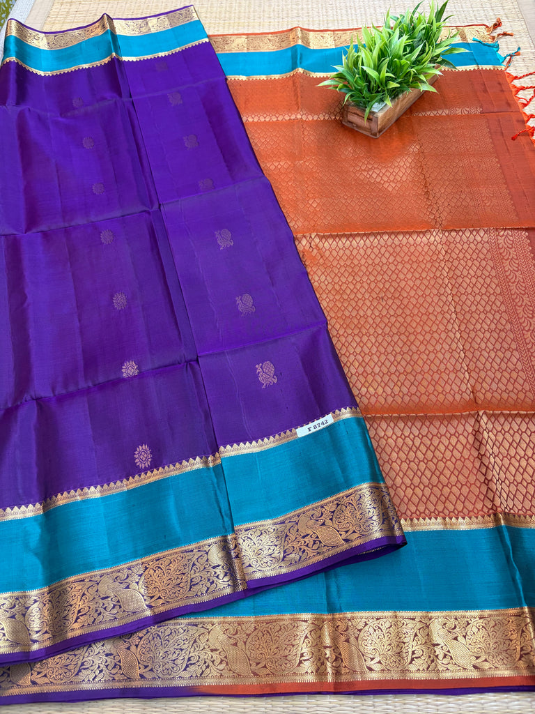 Pure Soft Silk Saree #F8742