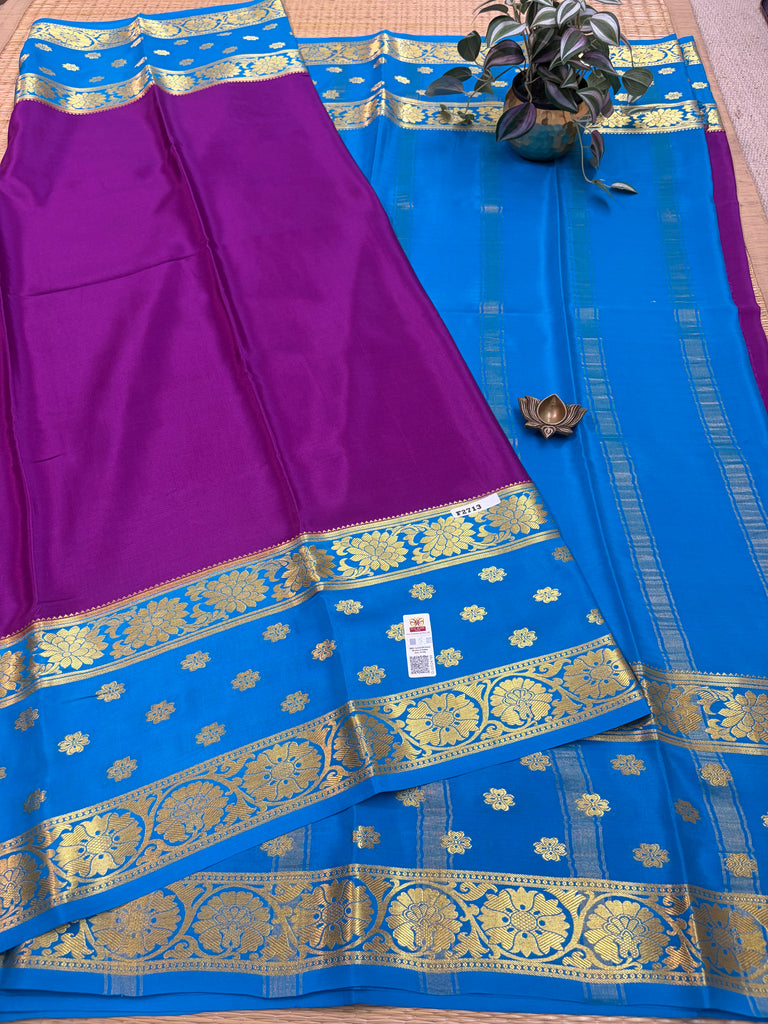 Pure Crepe Silk Saree #F2713