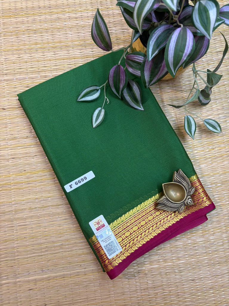Pure Crepe Silk Saree #F6699