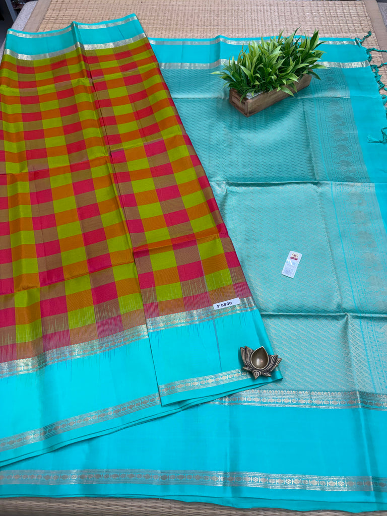 Pure Soft Silk Saree #F8530