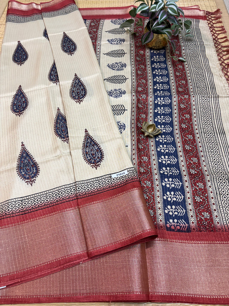 Dola Printed Silk #F5810