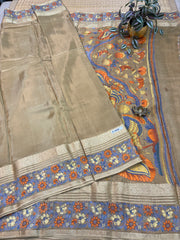Semi Crepe Sarees #F4590