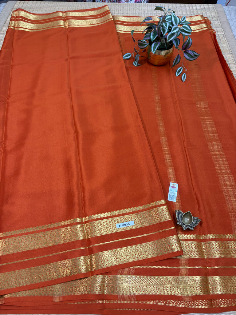 Pure Crepe Silk Saree #F6933