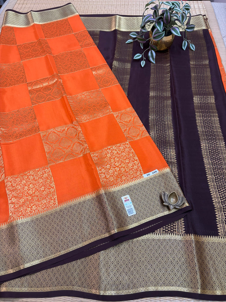 Pure Crepe Silk Saree #SC208
