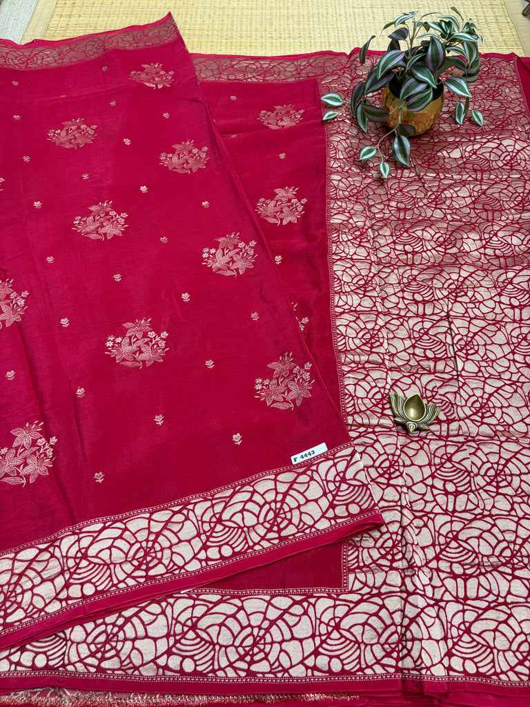 Semi Banarasi Georgette #F4443