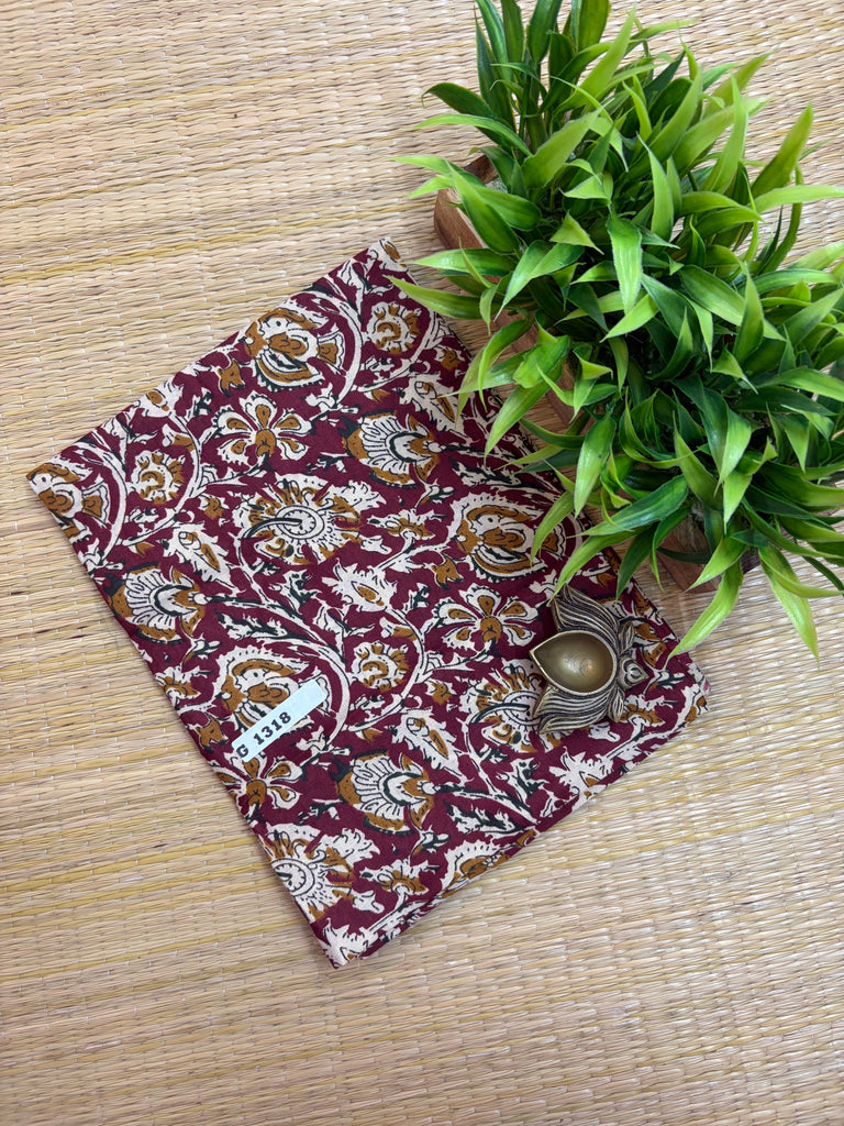 Kalamkari Semi Cotton #G1318