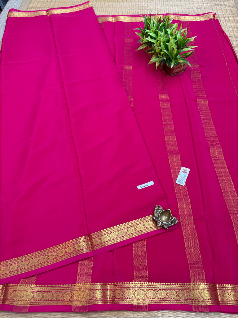 Pure Crepe Silk Saree #G1474
