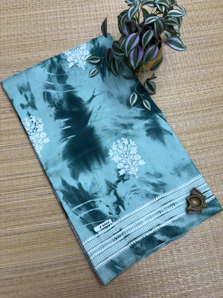 Kashmiri Printed Silk #F9501