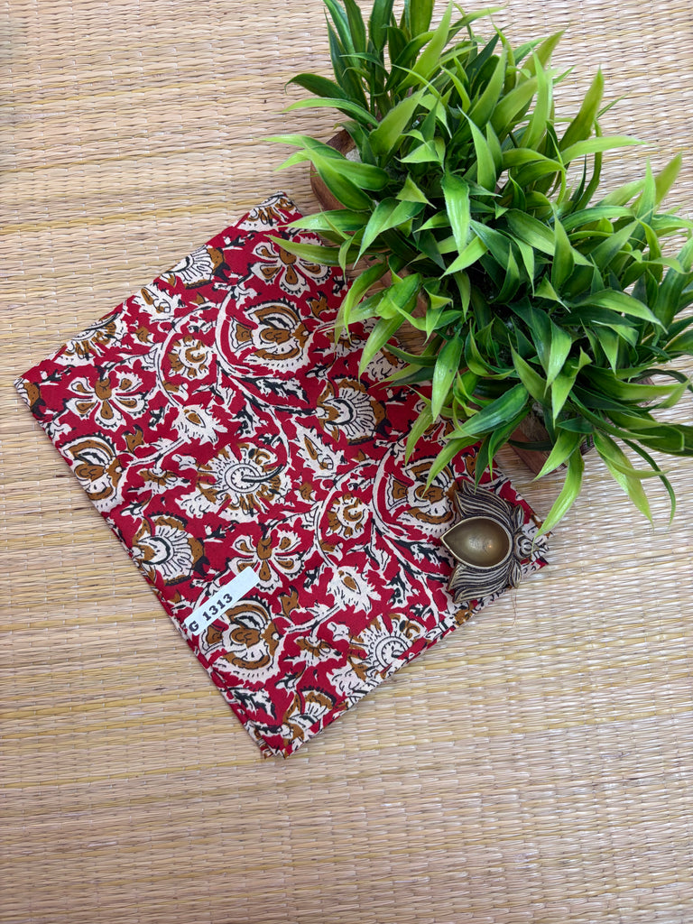 Kalamkari Semi Cotton #G1313