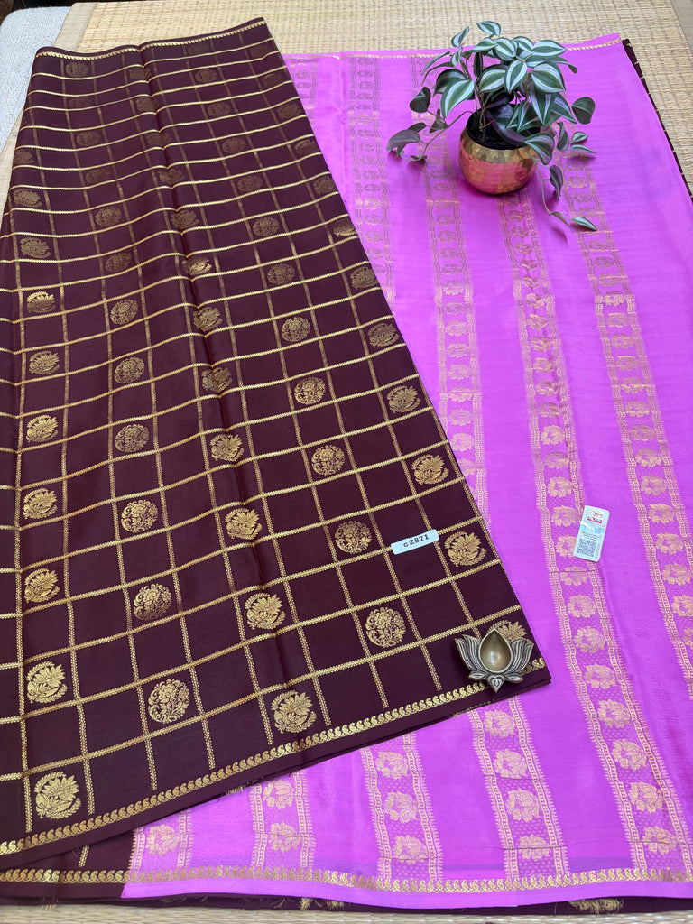 Pure Crepe Silk Saree #G2871