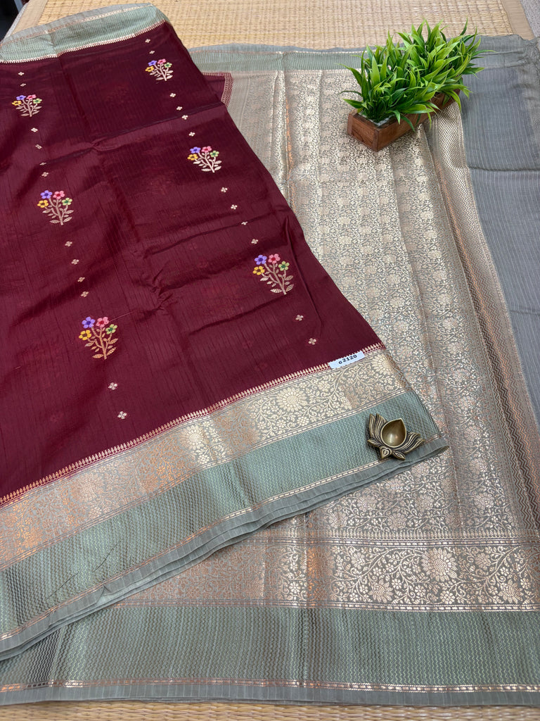 RawSilk Saree #G2120