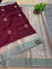 RawSilk Saree #G2120