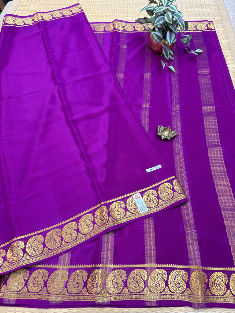 Pure Crepe Silk Saree #SC194