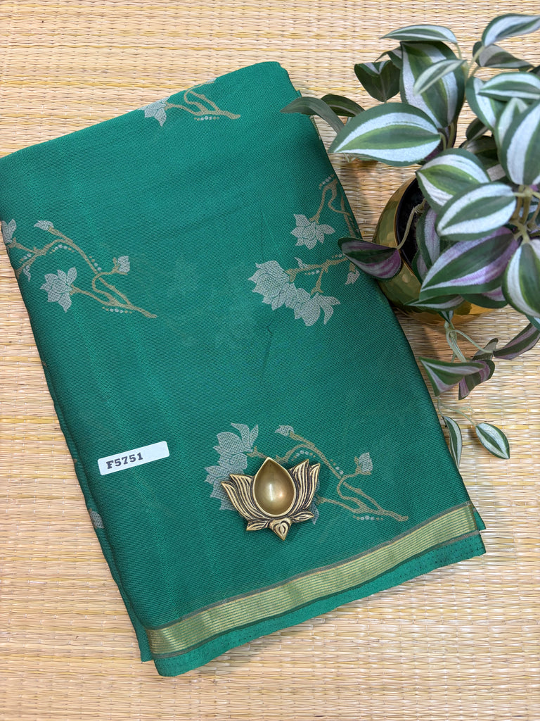 Chiffon Sarees #F5751
