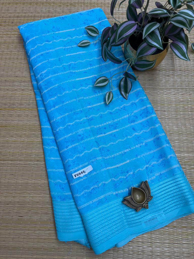 Georgette Sarees #F0946