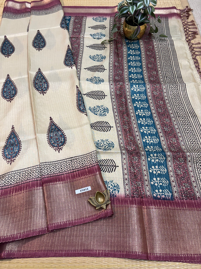 Dola Printed Silk #F5812
