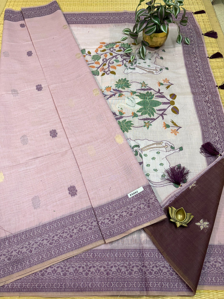 Kolkata Cotton Saree #F5062