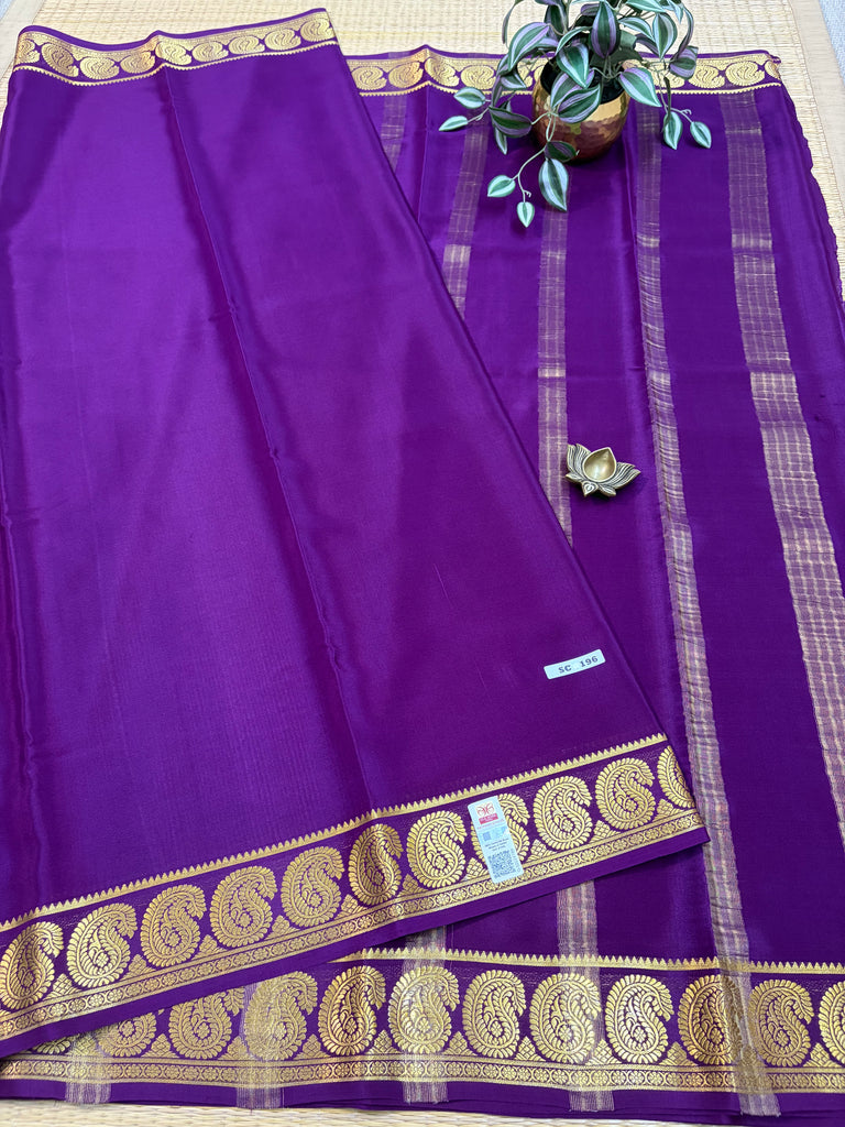 Pure Crepe Silk Saree #SC196