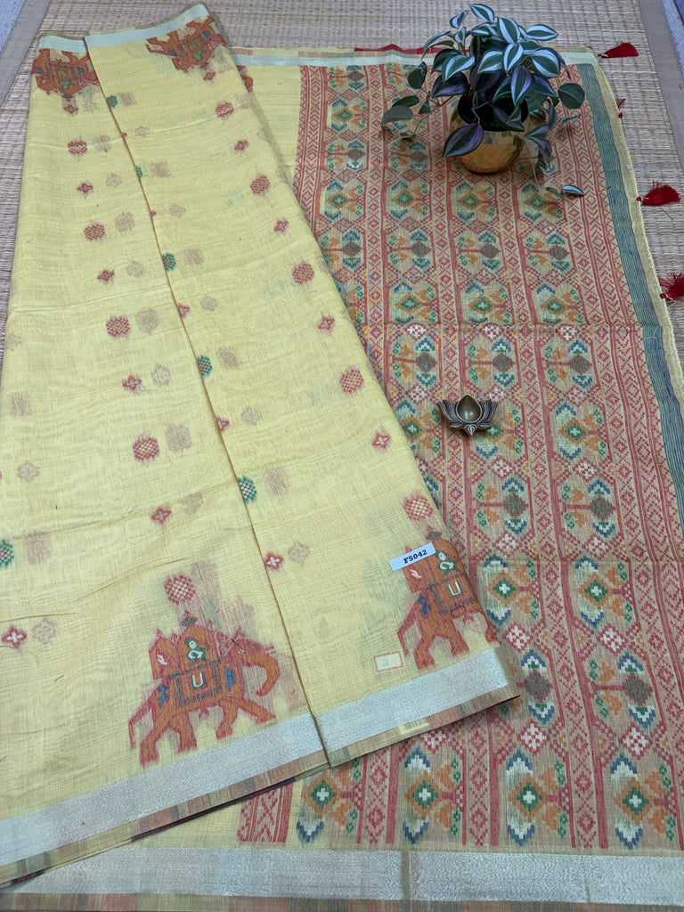 Kolkata Cotton Saree #F5042