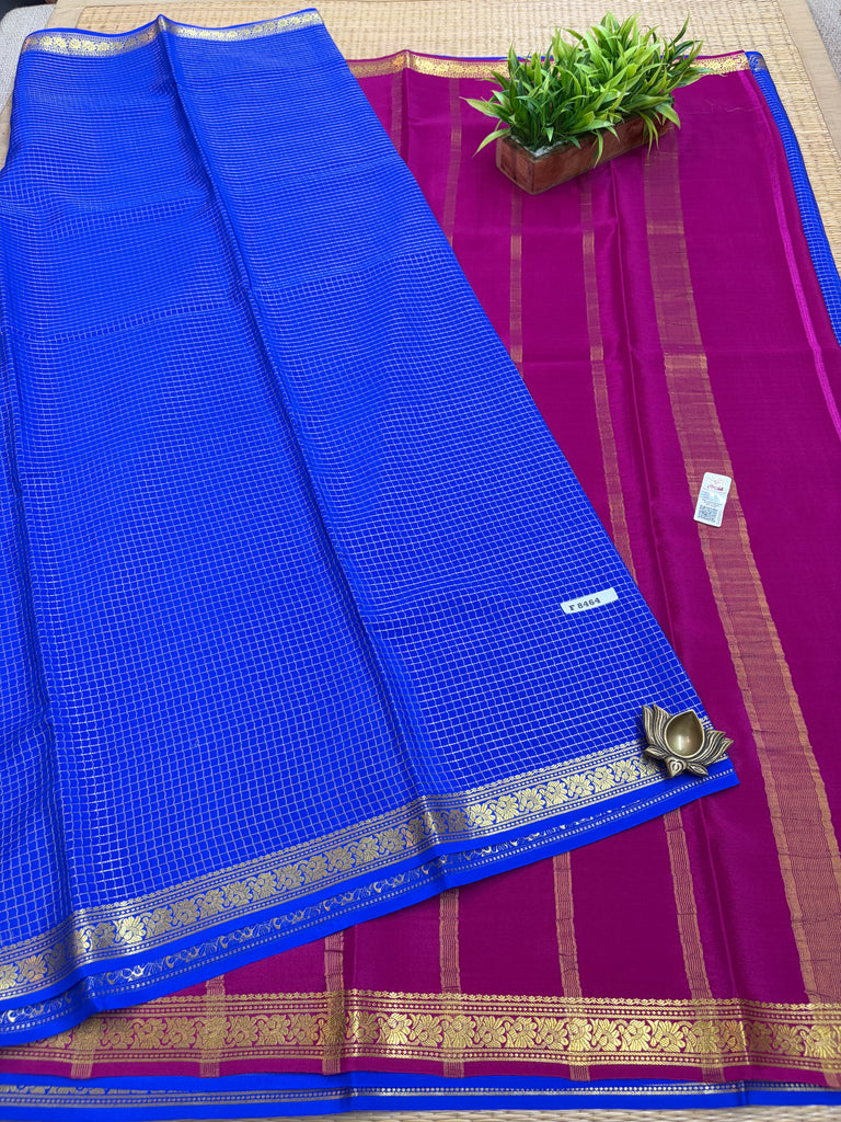 Pure Crepe Silk Saree #F8464