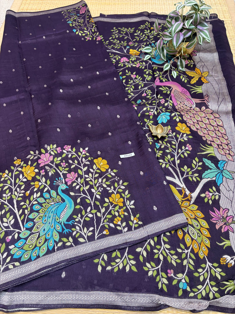 RawSilk Saree #F5133