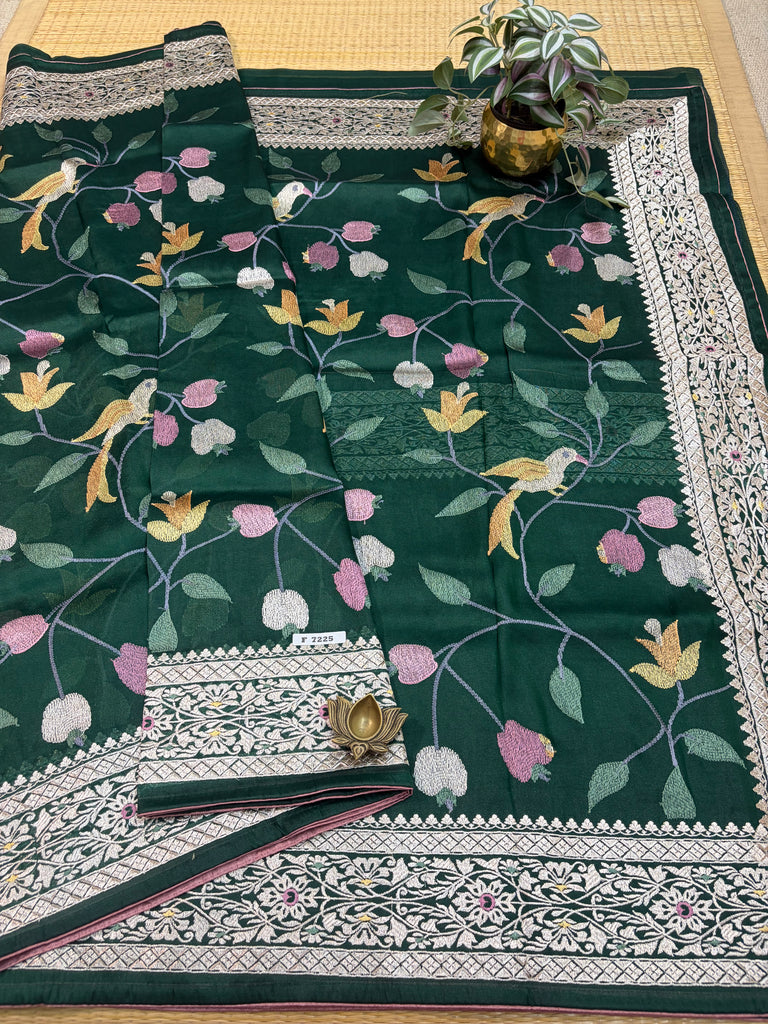 Tissue Banaras Semi Silk #F7225