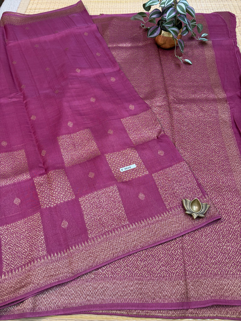 Semi Jute Silk Sarees #F4918