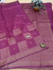 Semi Jute Silk Sarees #F4918