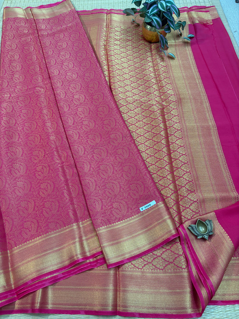 Brocade Semi Georgette #F7000