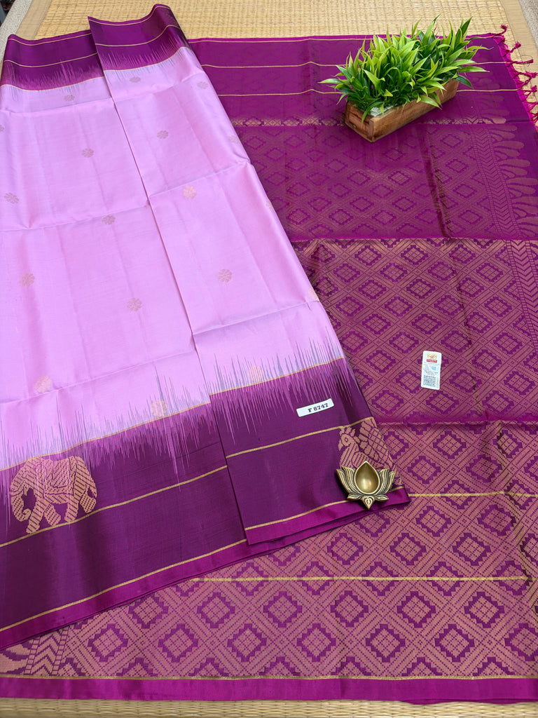 Pure Soft Silk Saree #F8747