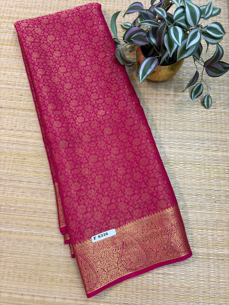 Brocade Semi Georgette #F6336