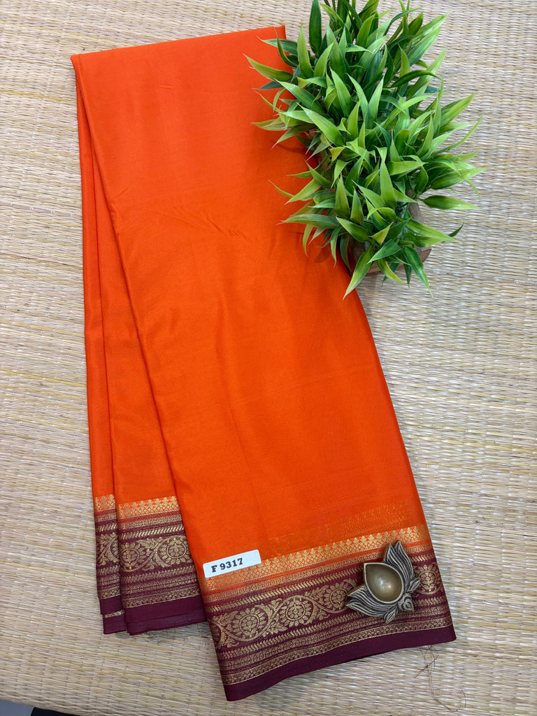Semi Crepe Sarees # F9317
