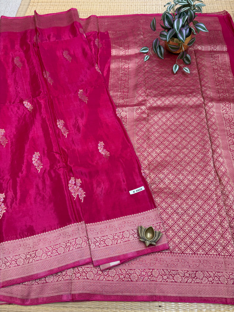 Semi Crepe Sarees #G925
