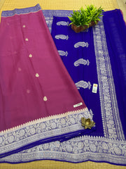 Pure Banaras Georgette Sarees #G2442