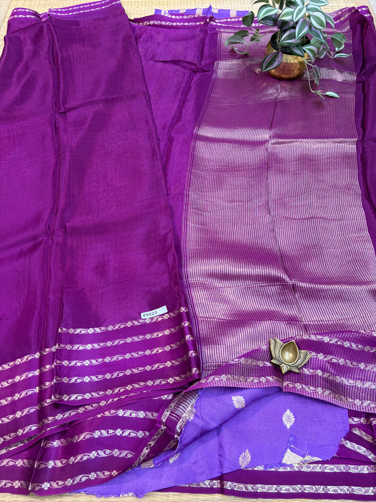 Semi Crepe Sarees #F5523