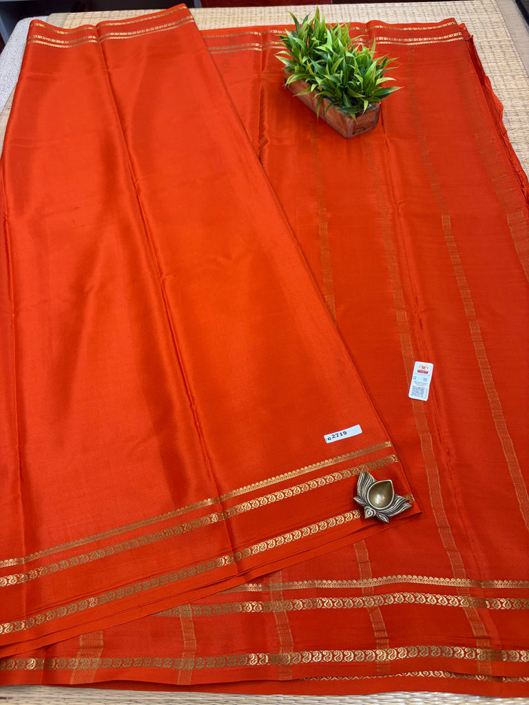 Pure Crepe Silk Saree #G2719